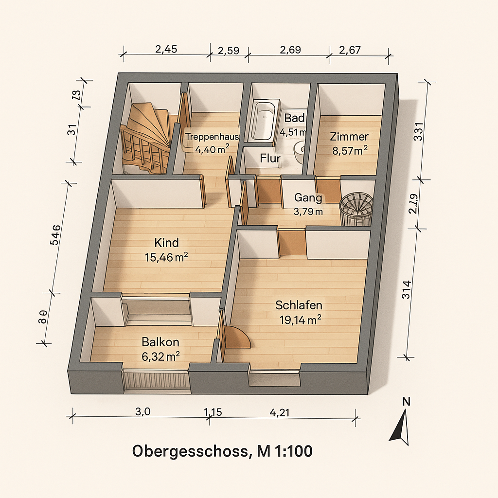 3D Grundriss